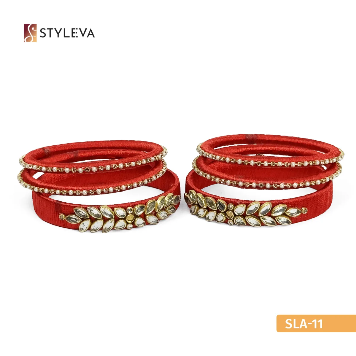 Traditional Red Bridal Churi - Image 2