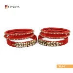 Traditional Red Bridal Churi - Image 2