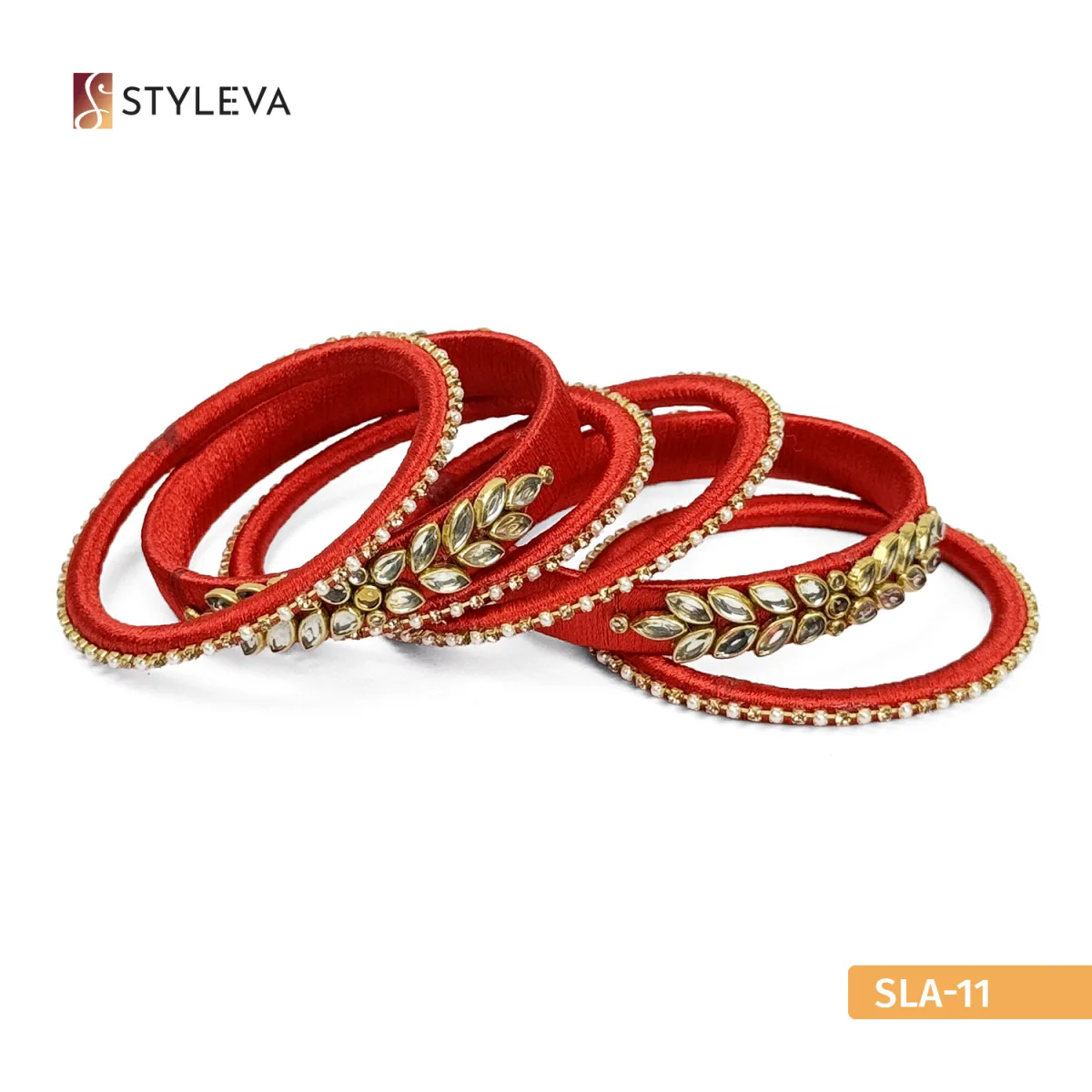 Traditional Red Bridal Churi - Image 3