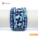 Blue and Silver Embroidered - Image 4