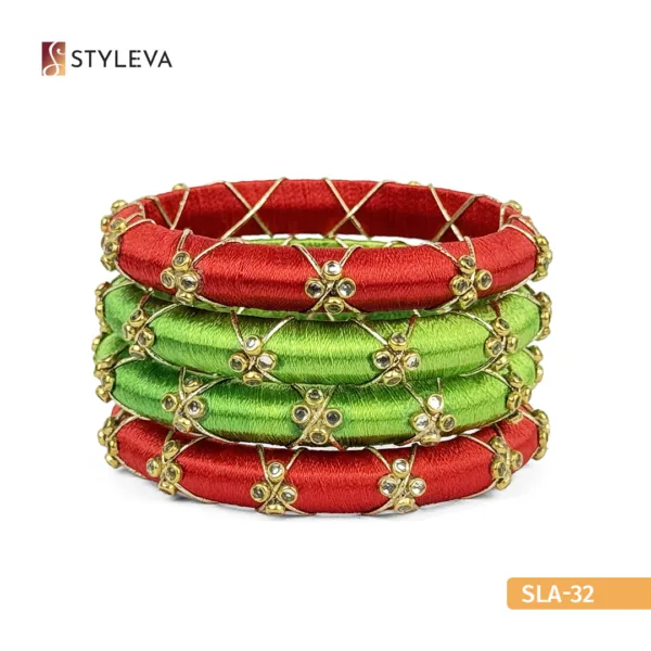 Red and Green Bangle