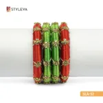 Red and Green Bangle - Image 4