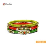 (Bijoy-001)_Colorful Kundan Bangles